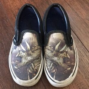 Vans Shoes Dinosaur Canvas Size 11